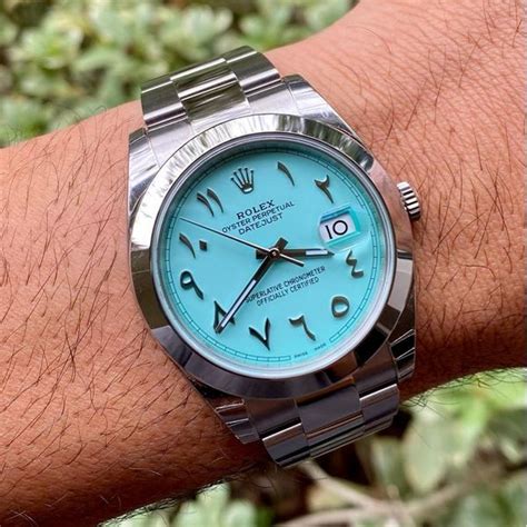 tiffany rolex watch|Rolex tiffany arabic dial.